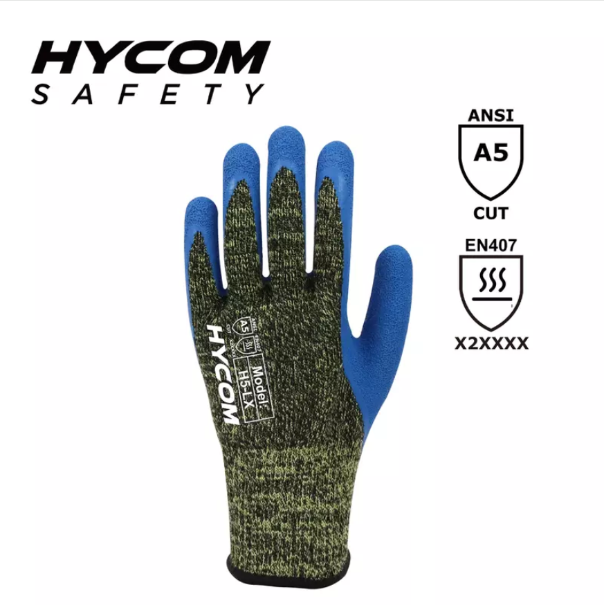 ¿Qué hace que un guante sea resistente al calor?