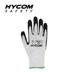 HYCOM 13G ANSI 9 Guantes resistentes a cortes con recubrimiento de nitrilo en la palma Guantes PPE