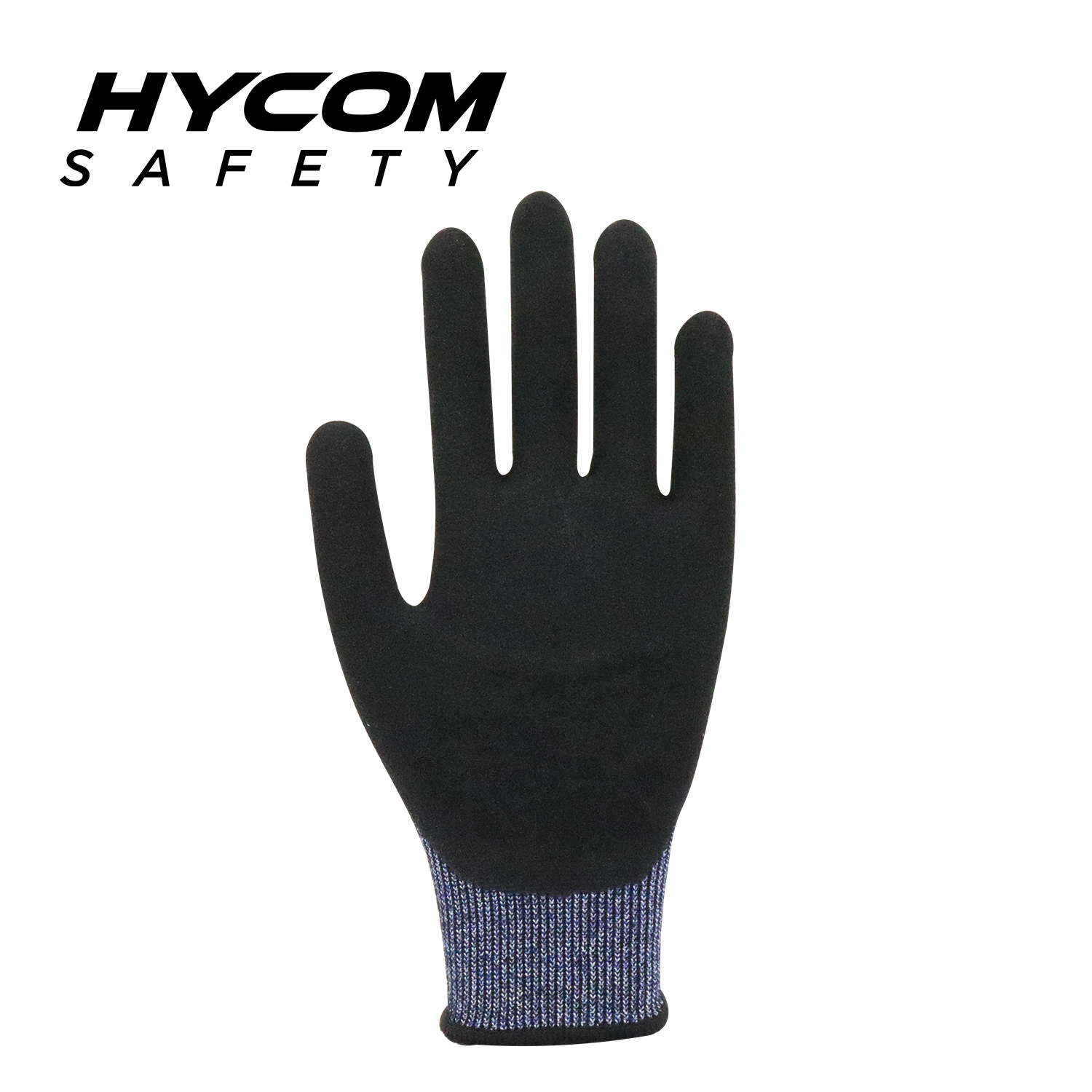 HYCOM Guante resistente a cortes 18G ANSI 7 con revestimiento de espuma de nitrilo en la palma Guantes PPE