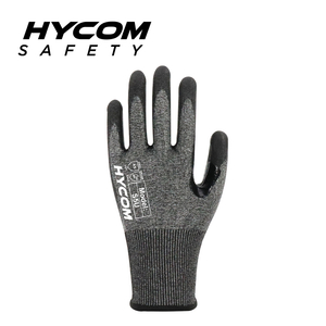HYCOM 18G ANSI 5 Guantes resistentes a cortes con recubrimiento de espuma de nitrilo en la palma Guantes PPE